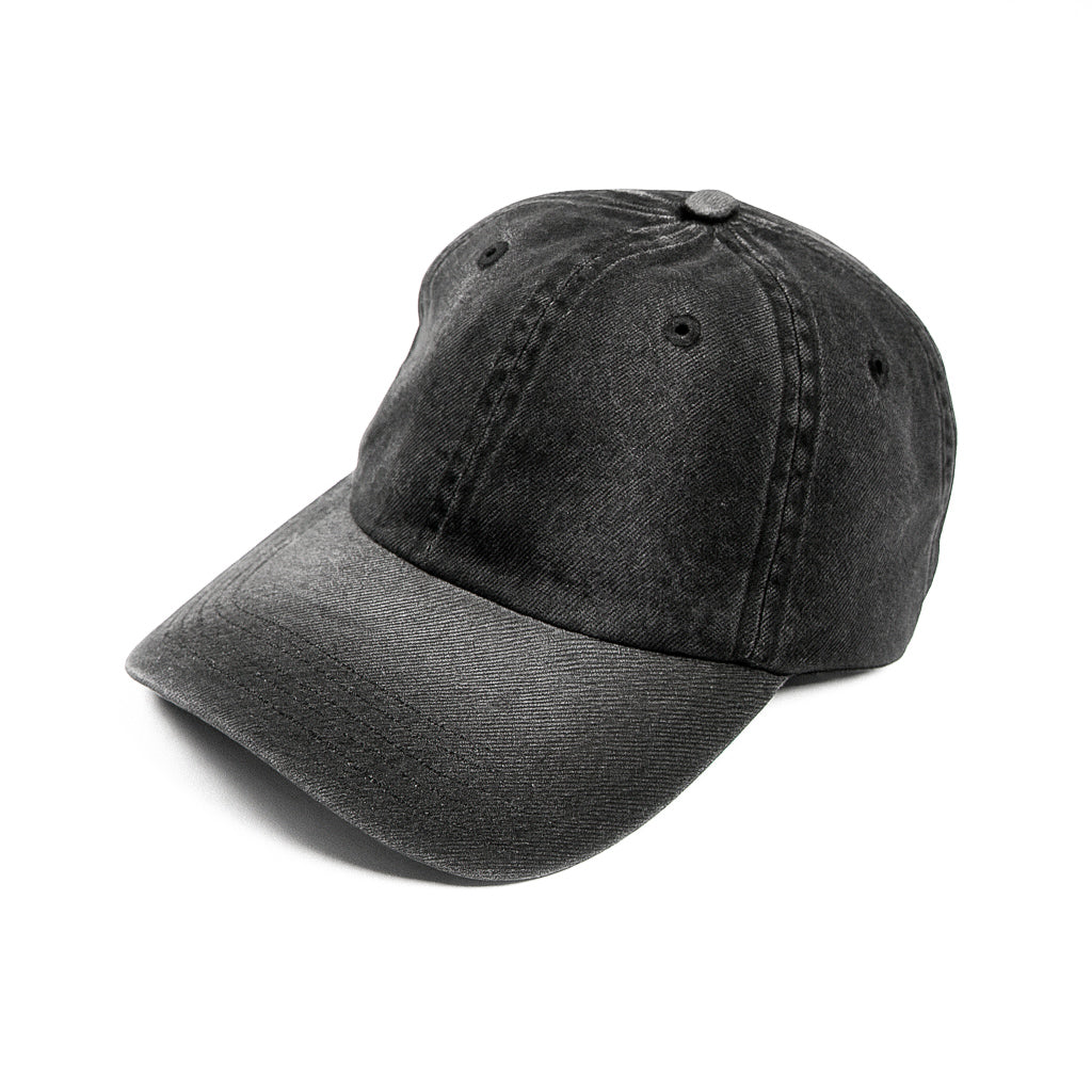 Black & Grey washed Jeans Cap