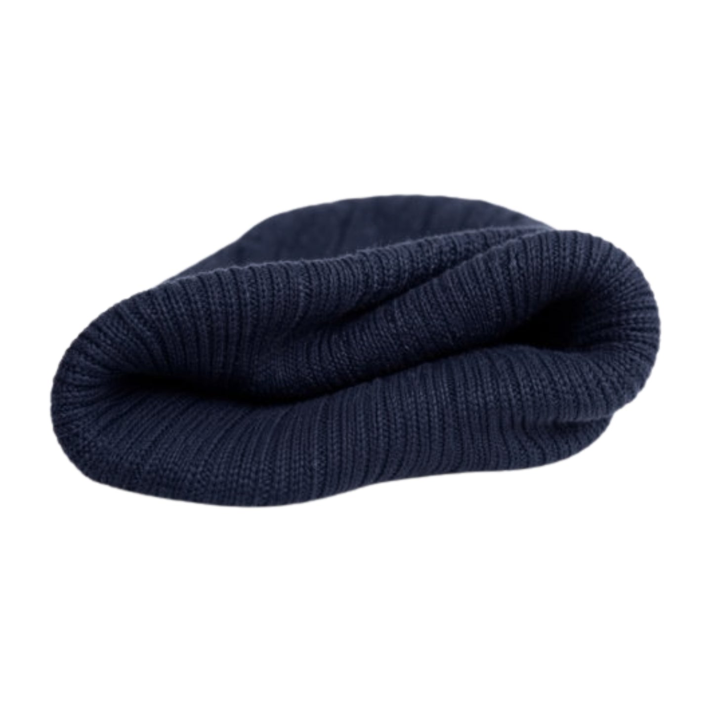 Navy Blue Simple Beanie