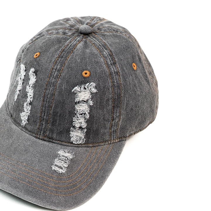 Light Grey Jeans Cap