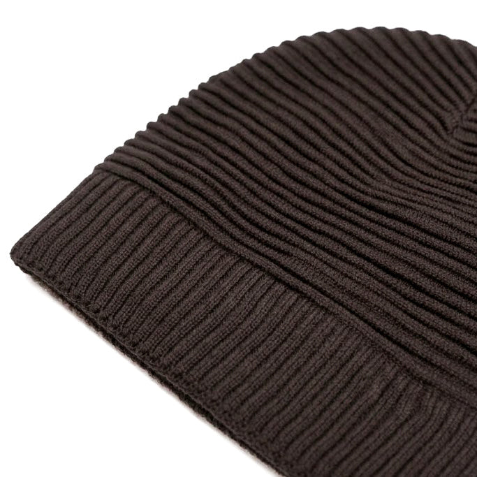 Brown Long Stripped Beanie