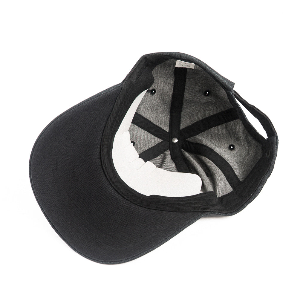 Black & Grey washed Jeans Cap