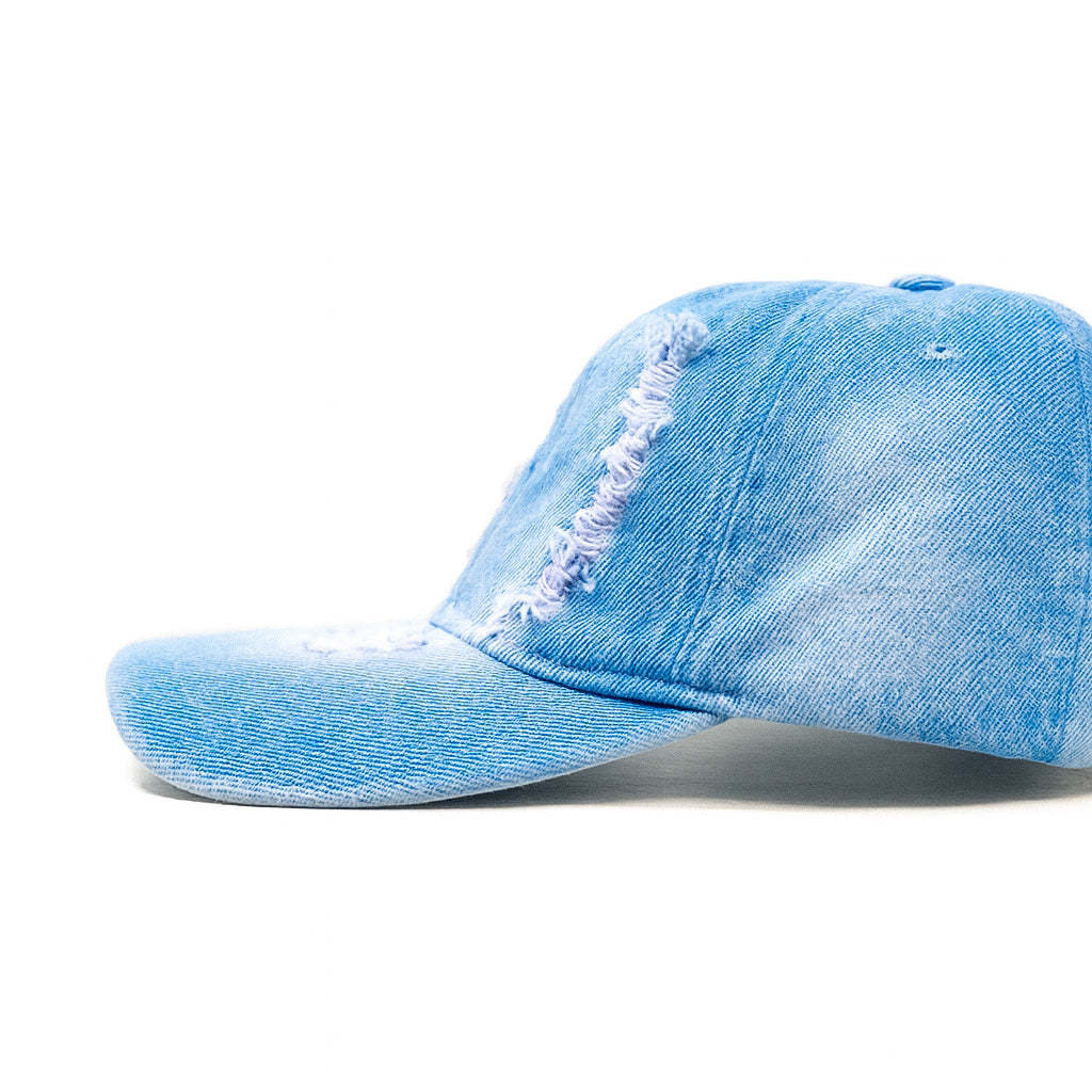 Light Blue washed Jeans Cap
