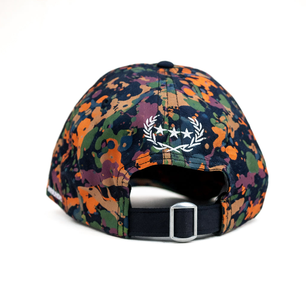 No f**** given multicolor black brim relaxed fitted cap