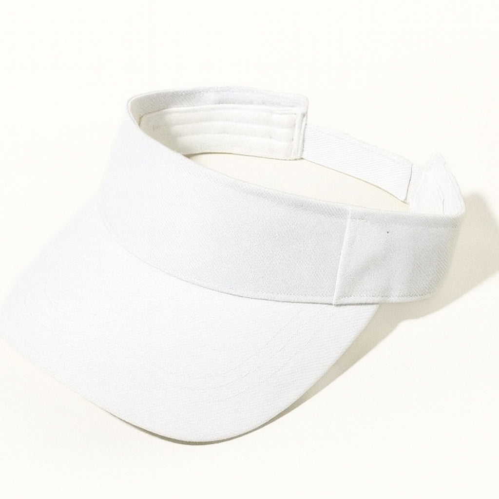 Visor Cap White