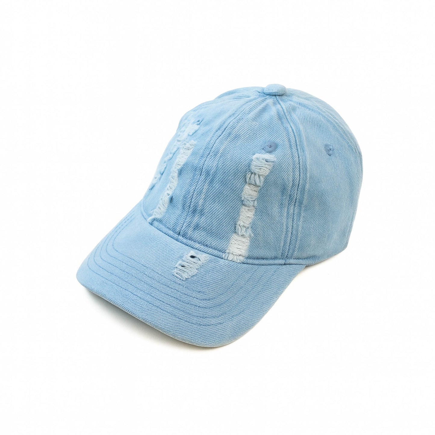 Light Blue Jeans Cap