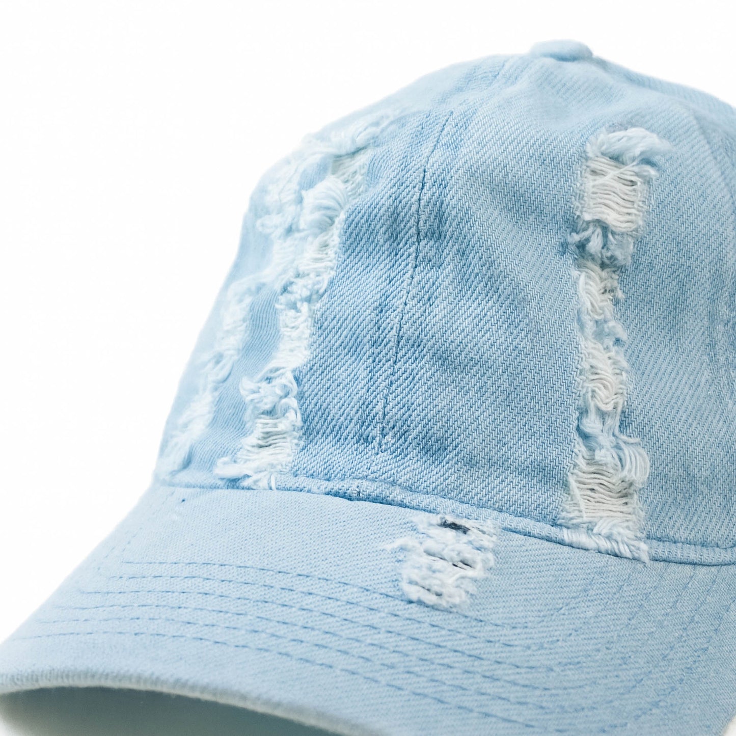 Light Blue Jeans Cap