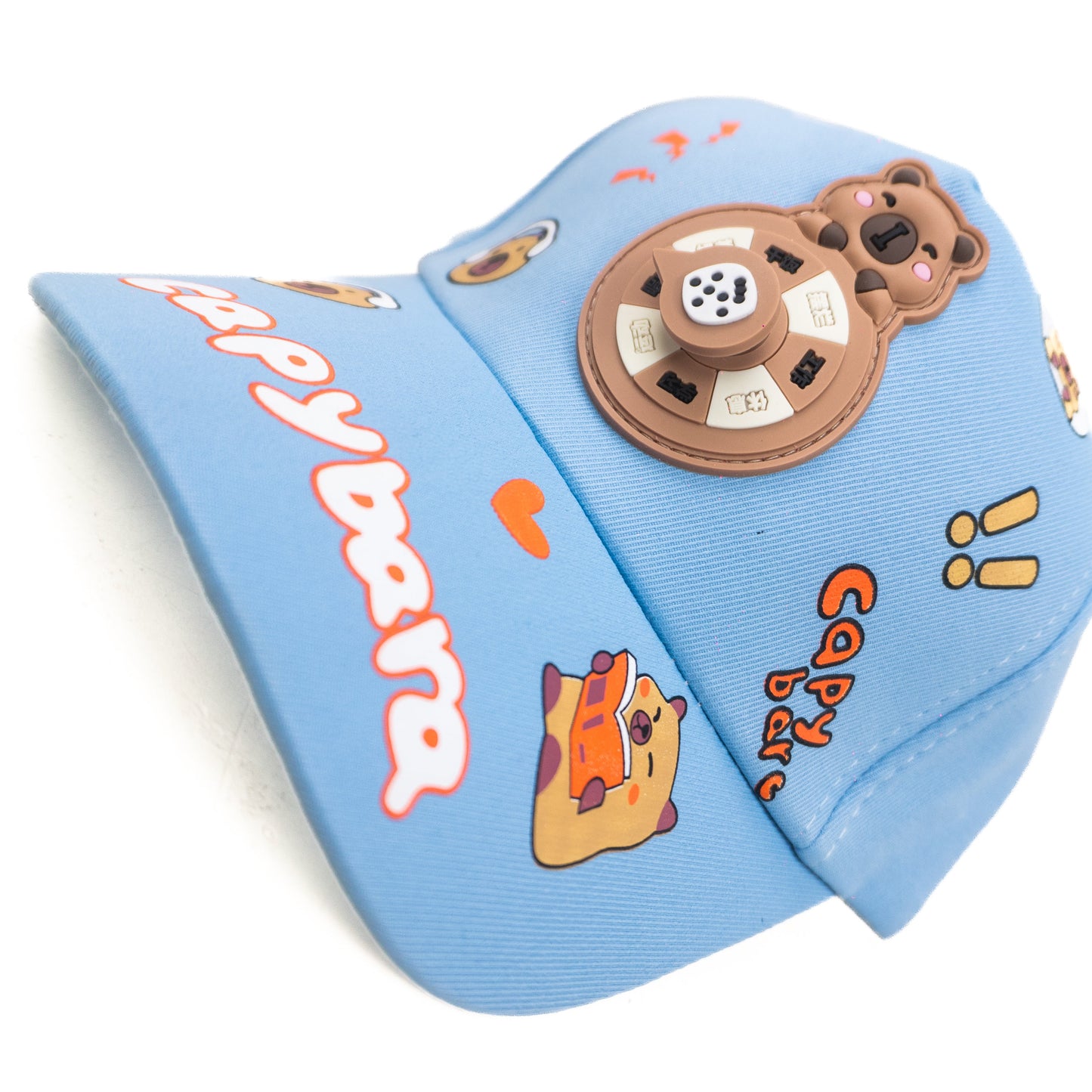 Blue Capybara Kids Funday Cap