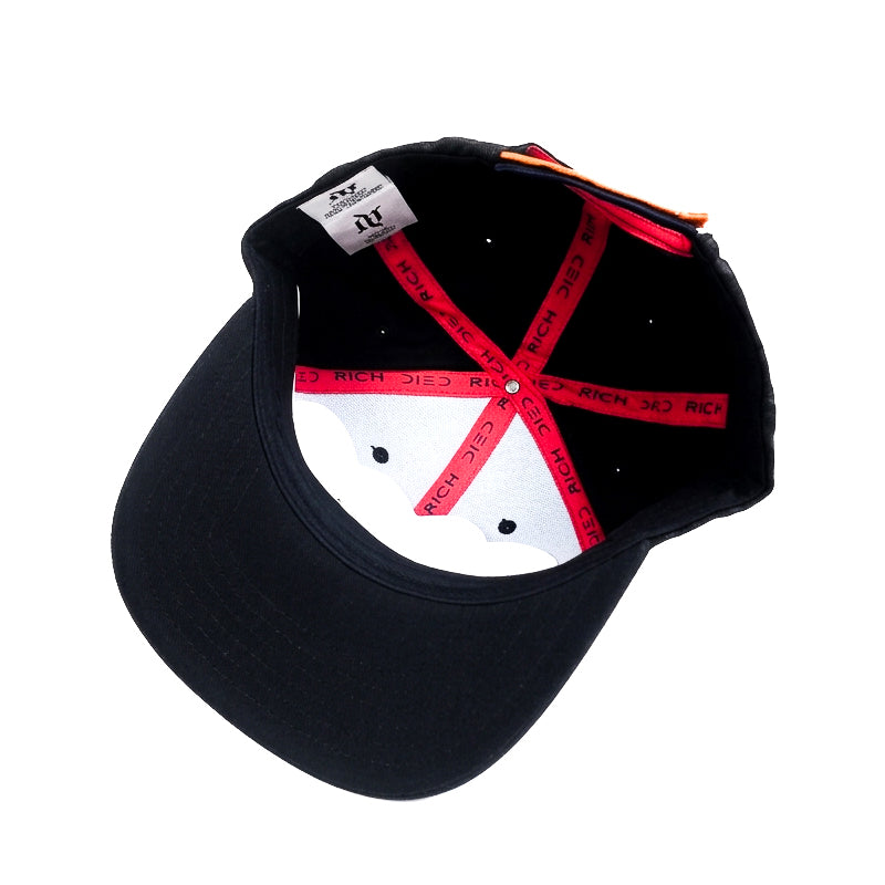 I Died Rich Snapback Cap