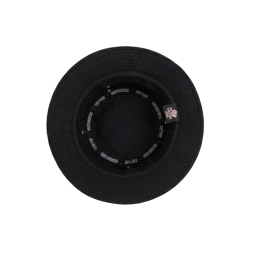 Zephyr Fire Dunk Black Bucket Hat