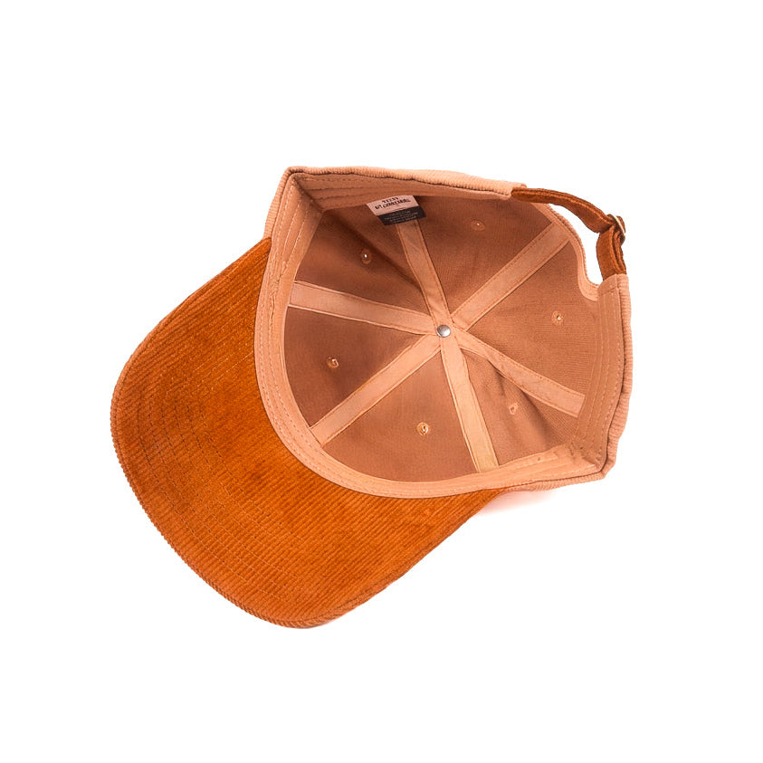 Air Sign Orange Cuordoroy Bockless Cap