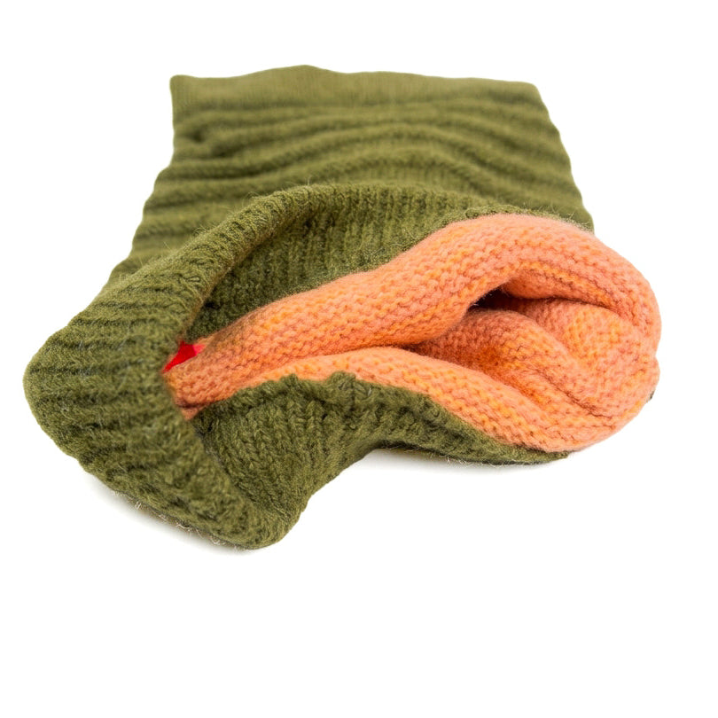 Oversized Grass Green Beanie