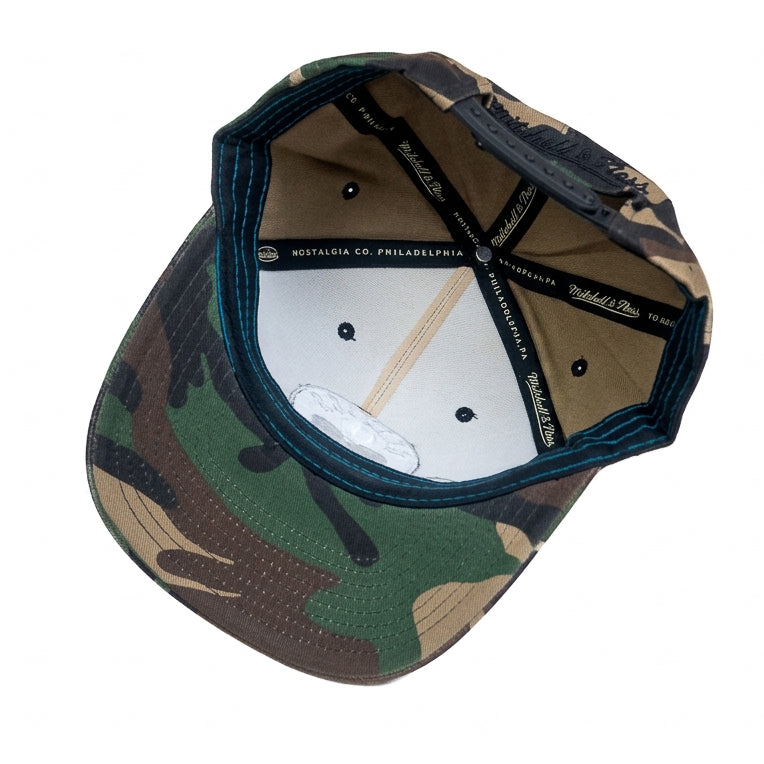 Celtic Army Mitchell and Ness Camo Snapback