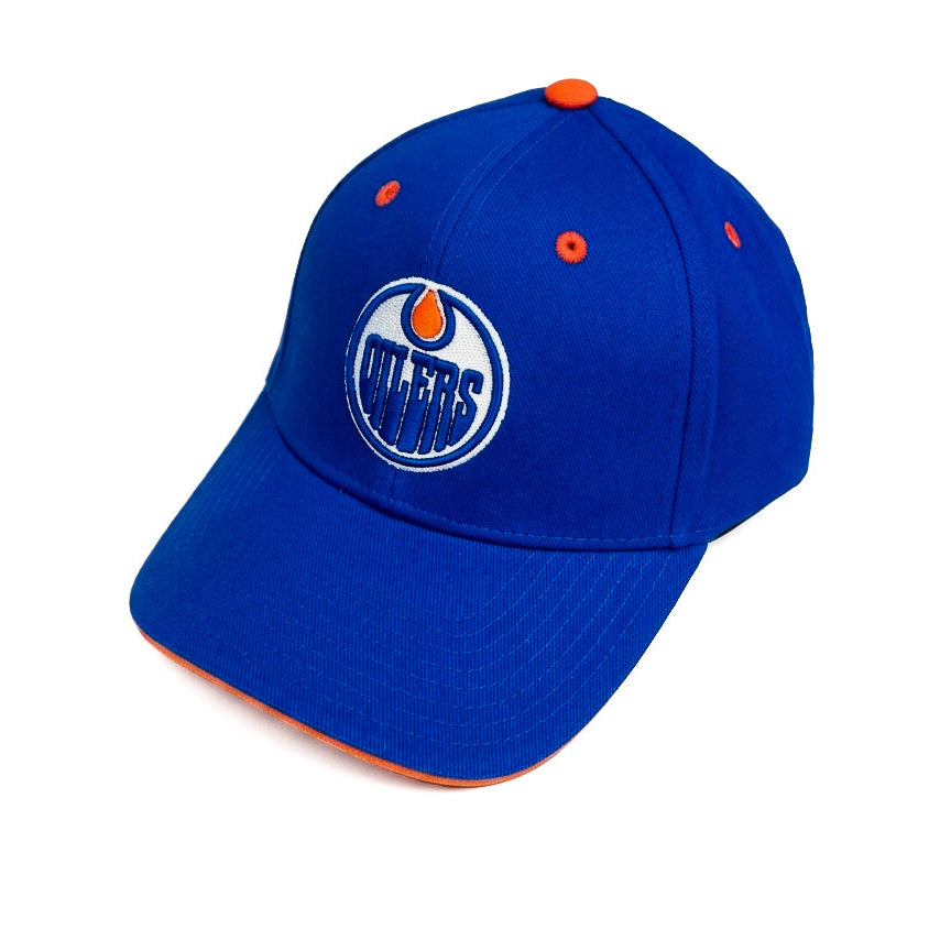 Oilers Fitted Snapback Cap