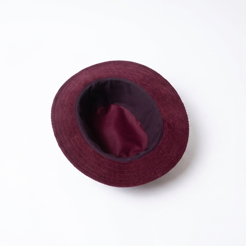 Gentlemen's Hat Wine Red
