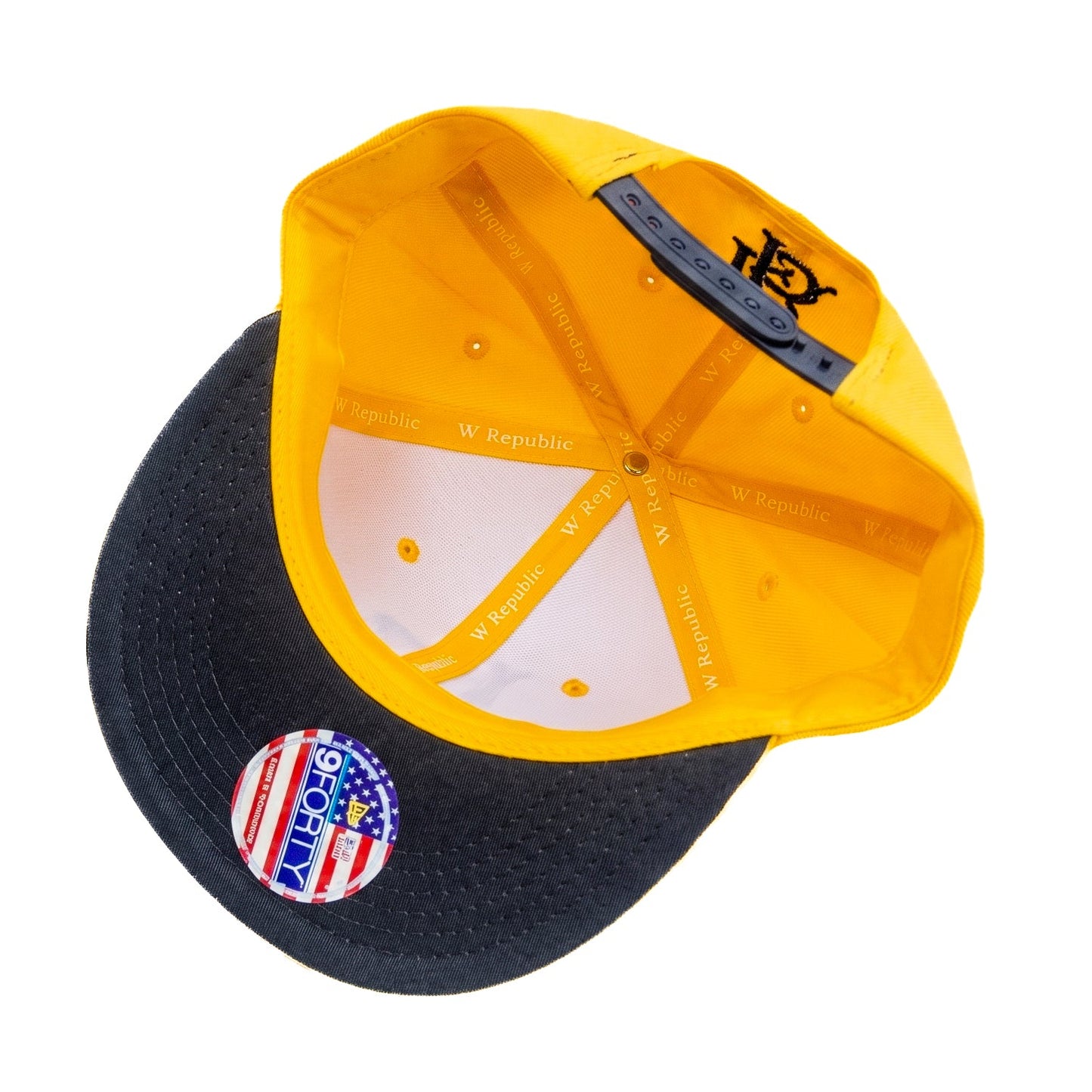 LB Yellow Snapback Cap