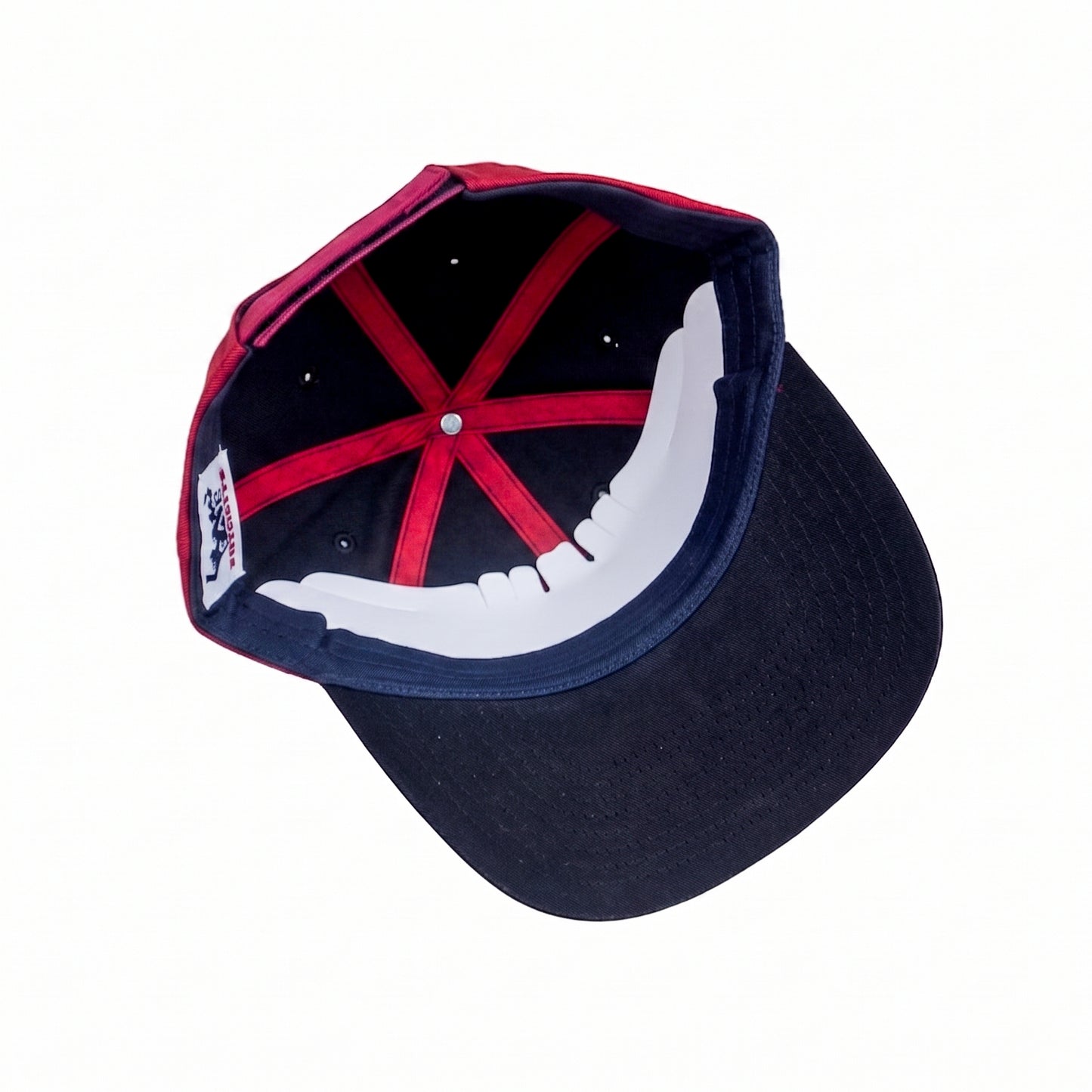 Red A Snapback Cap