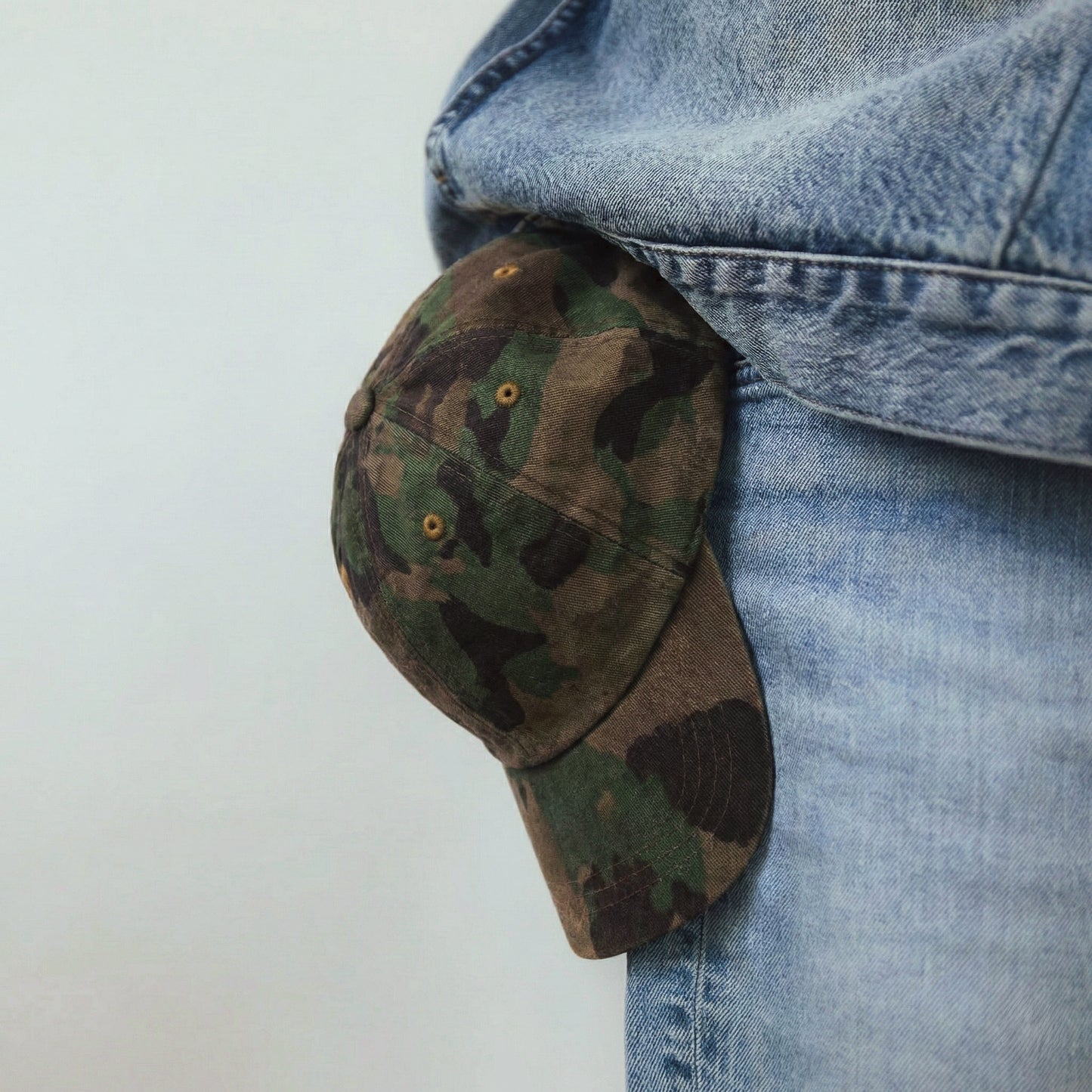 Metro Camo Military Cap