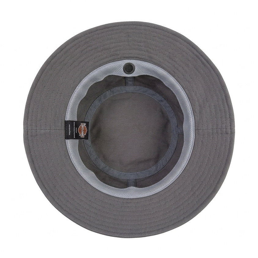 Harley Davidson Grey Bucket Hat