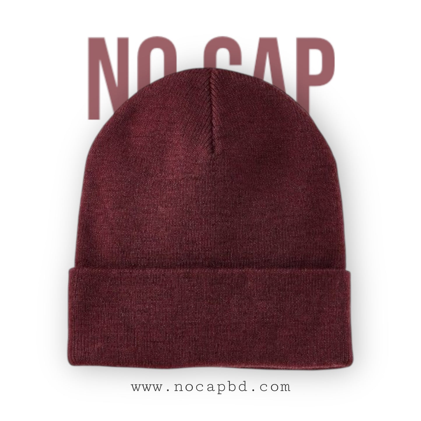 Dark Maroon Color Beanie