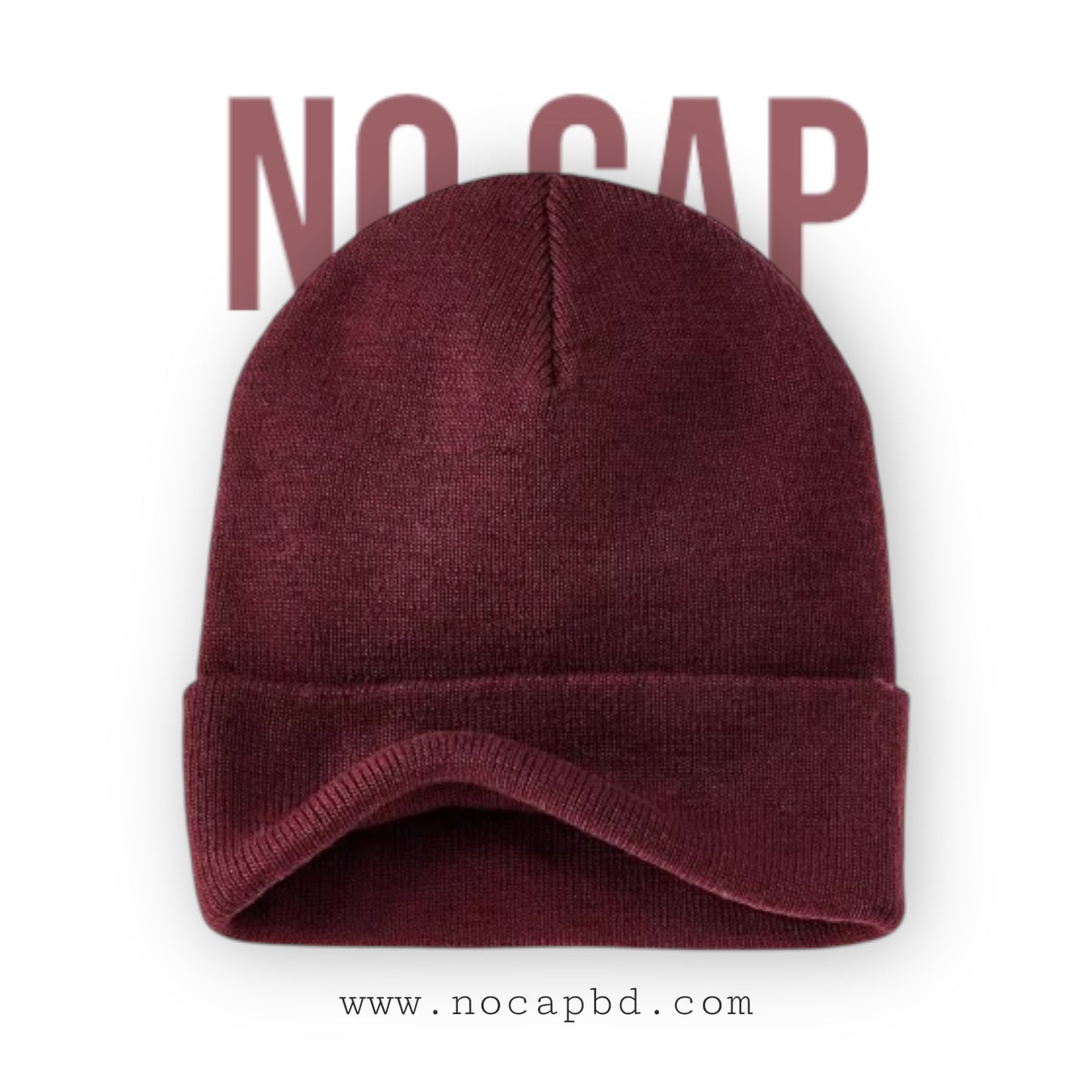 Dark Maroon Color Beanie