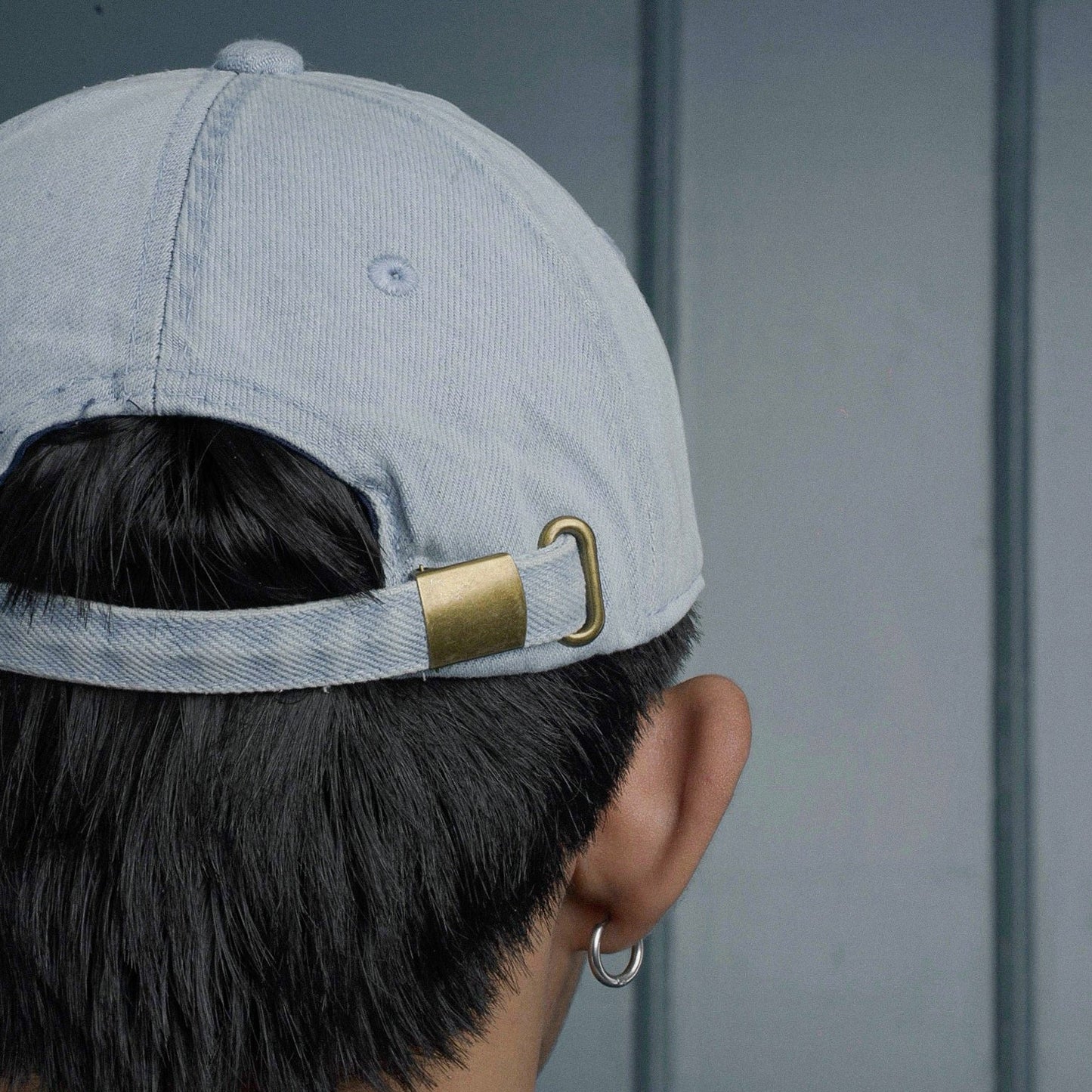 Light Blue Jeans Cap