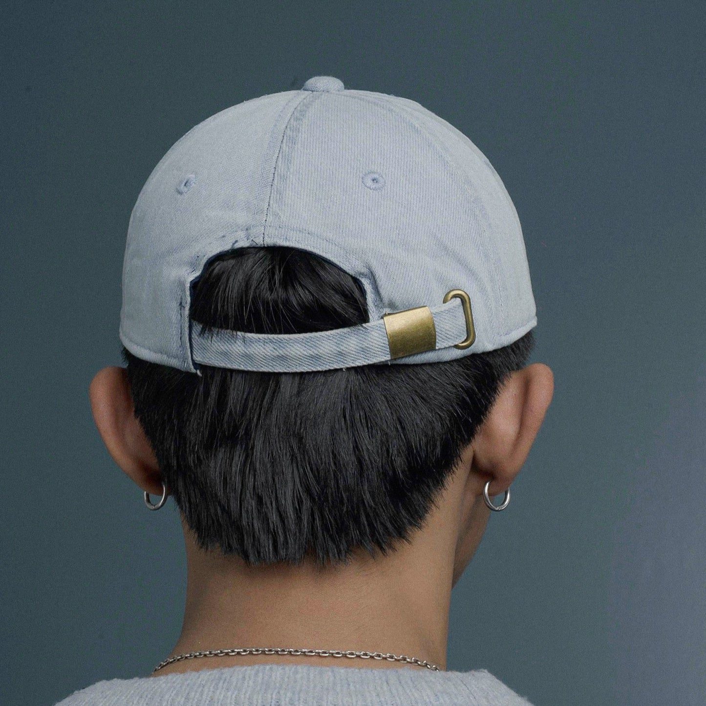 Light Blue Jeans Cap