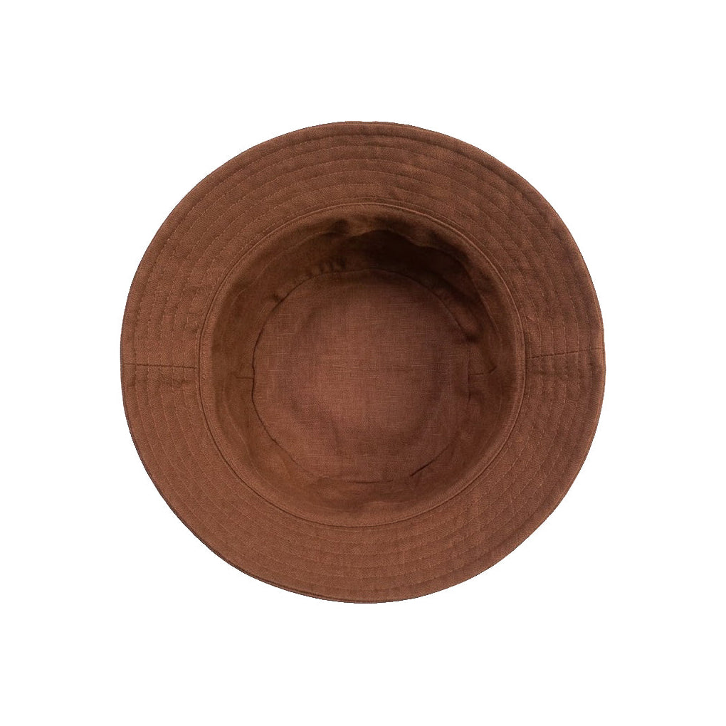 Bark Brown Bucket Hat