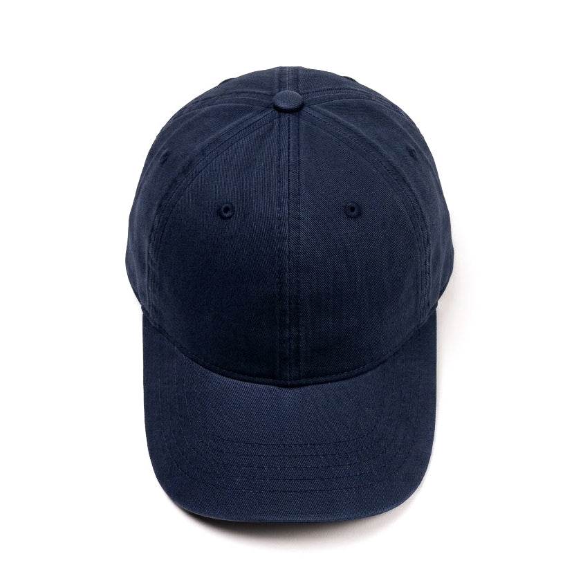 Ponytail Scrubbed Navy Blue Denim Cap