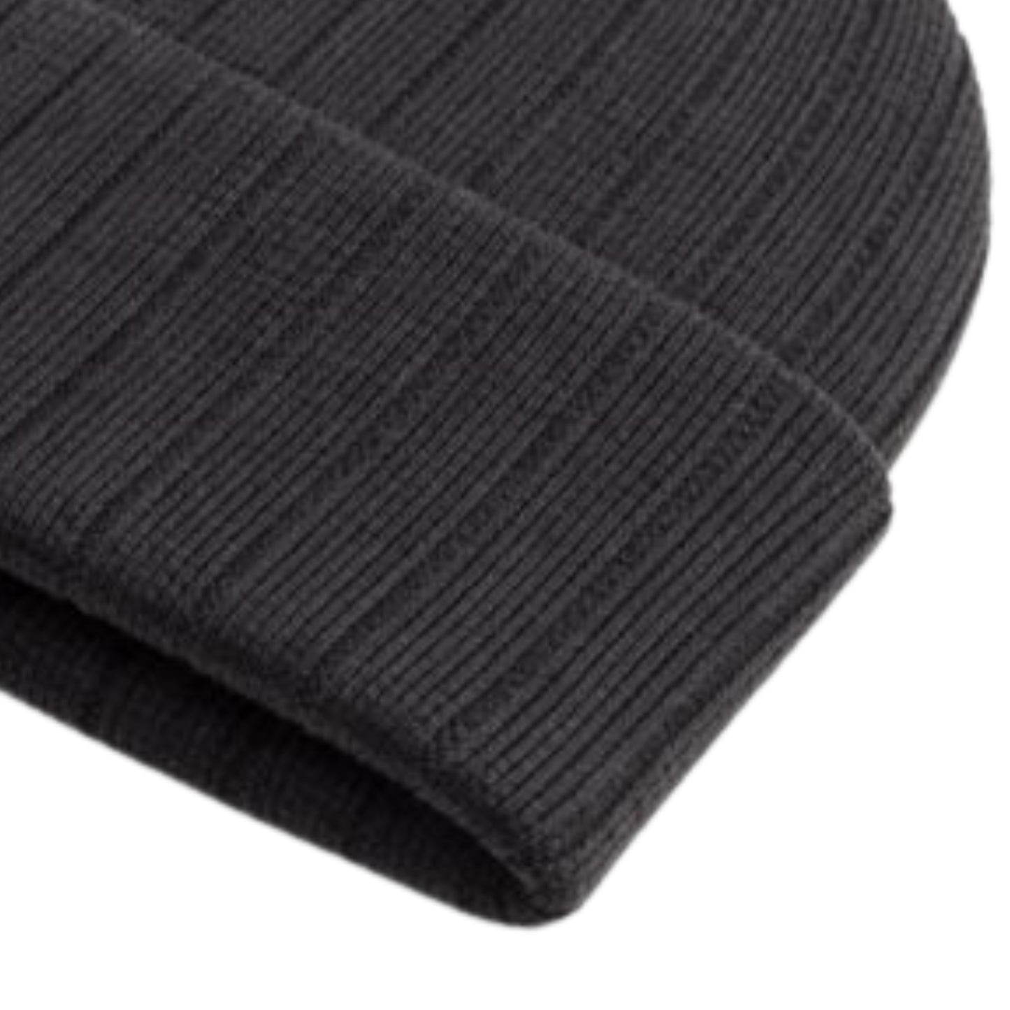 Dark Grey Simple Beanie