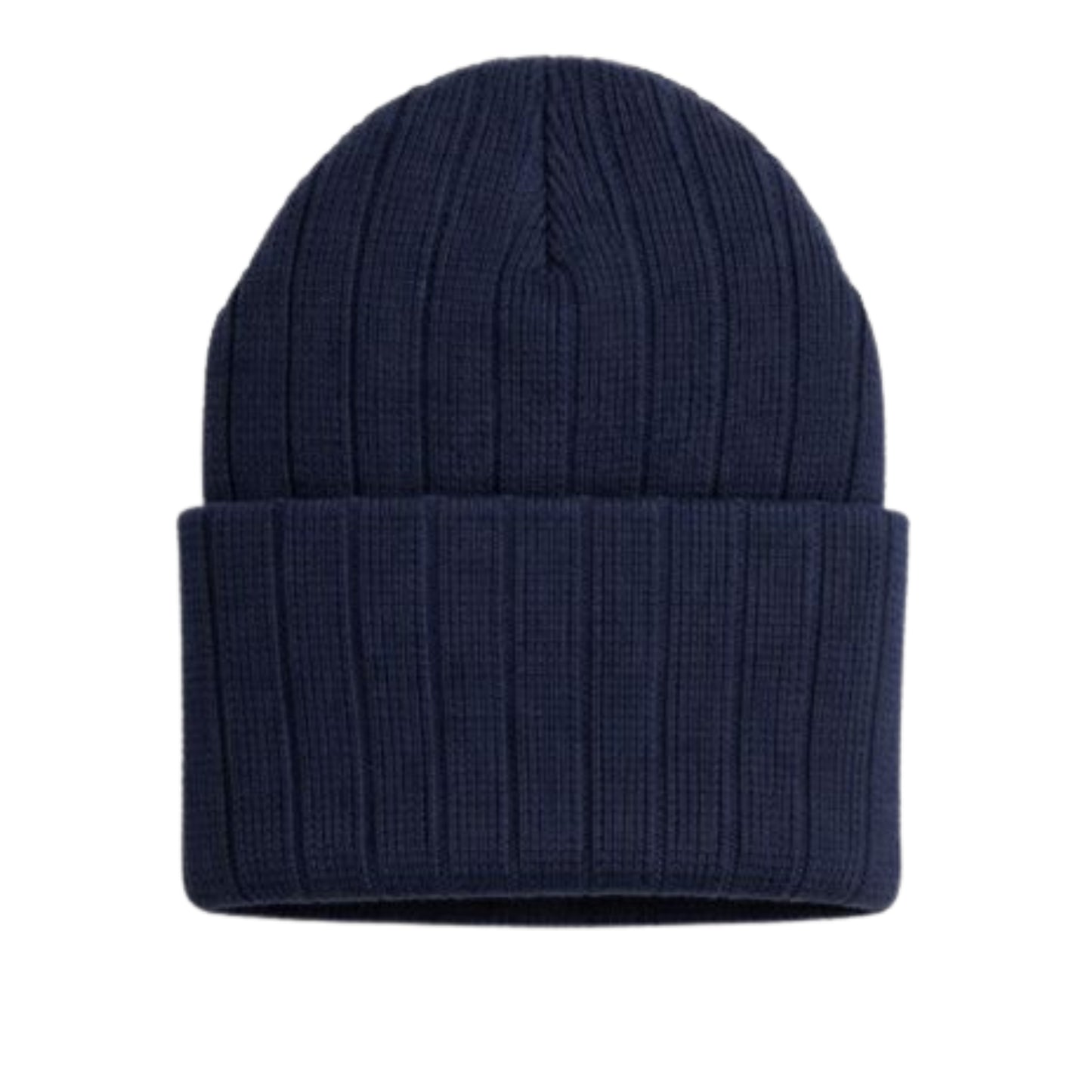 Navy Blue Simple Beanie