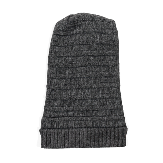 Oversized Charcoal Grey Beanie