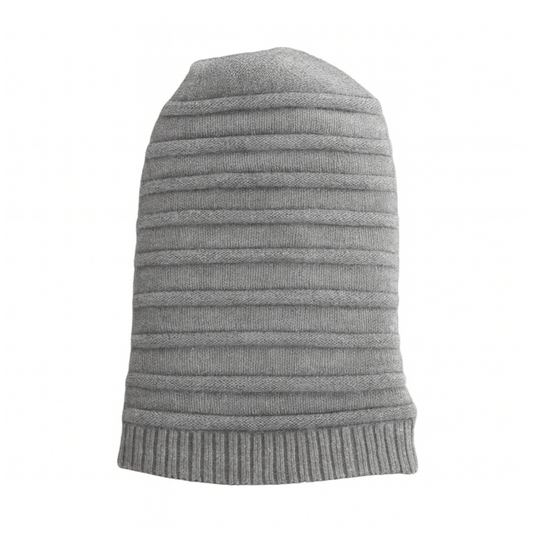 Oversized Ash Grey Beanie