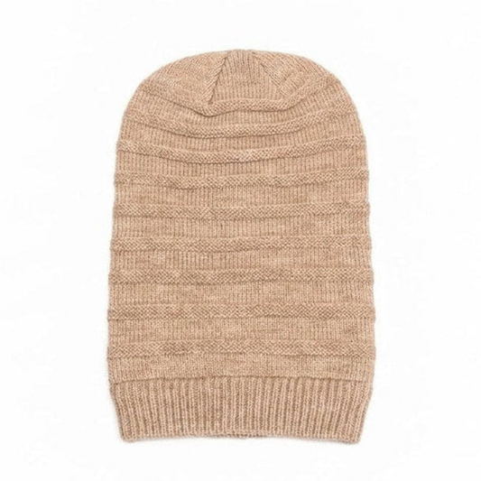Oversized Nude Beanie