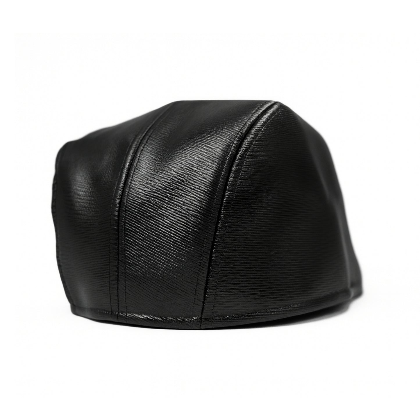 Raven Leather Cap