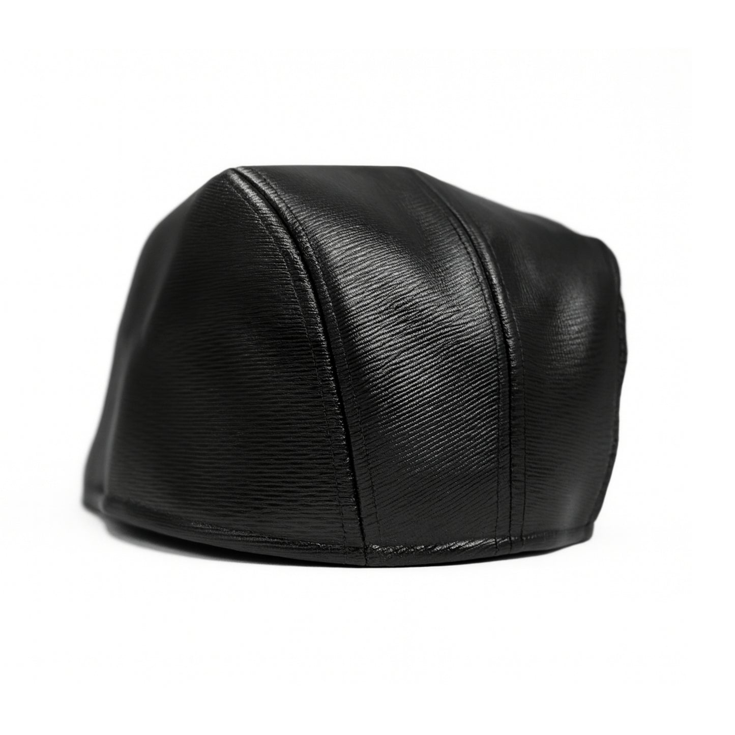 Raven Leather Cap