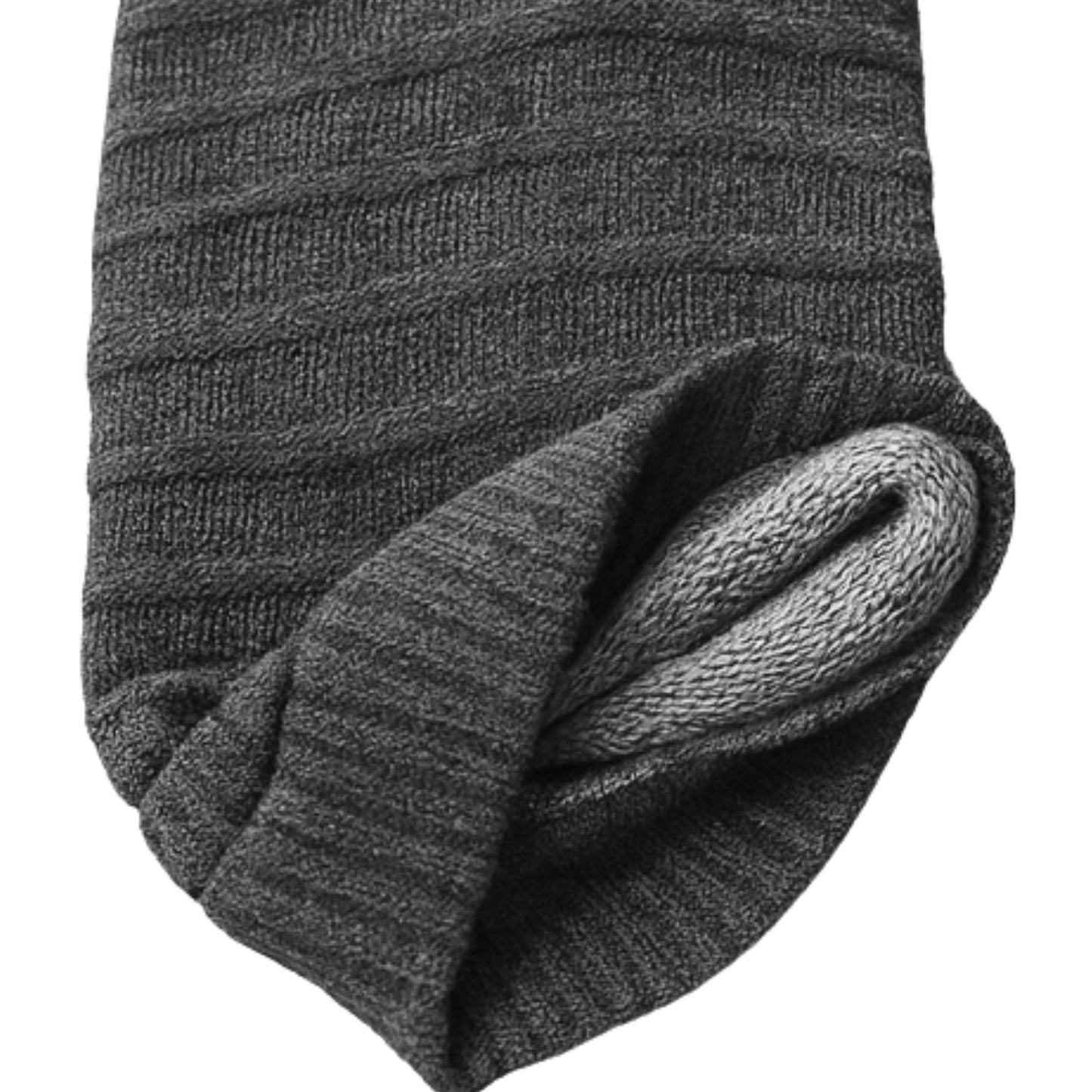 Oversized Charcoal Grey Beanie