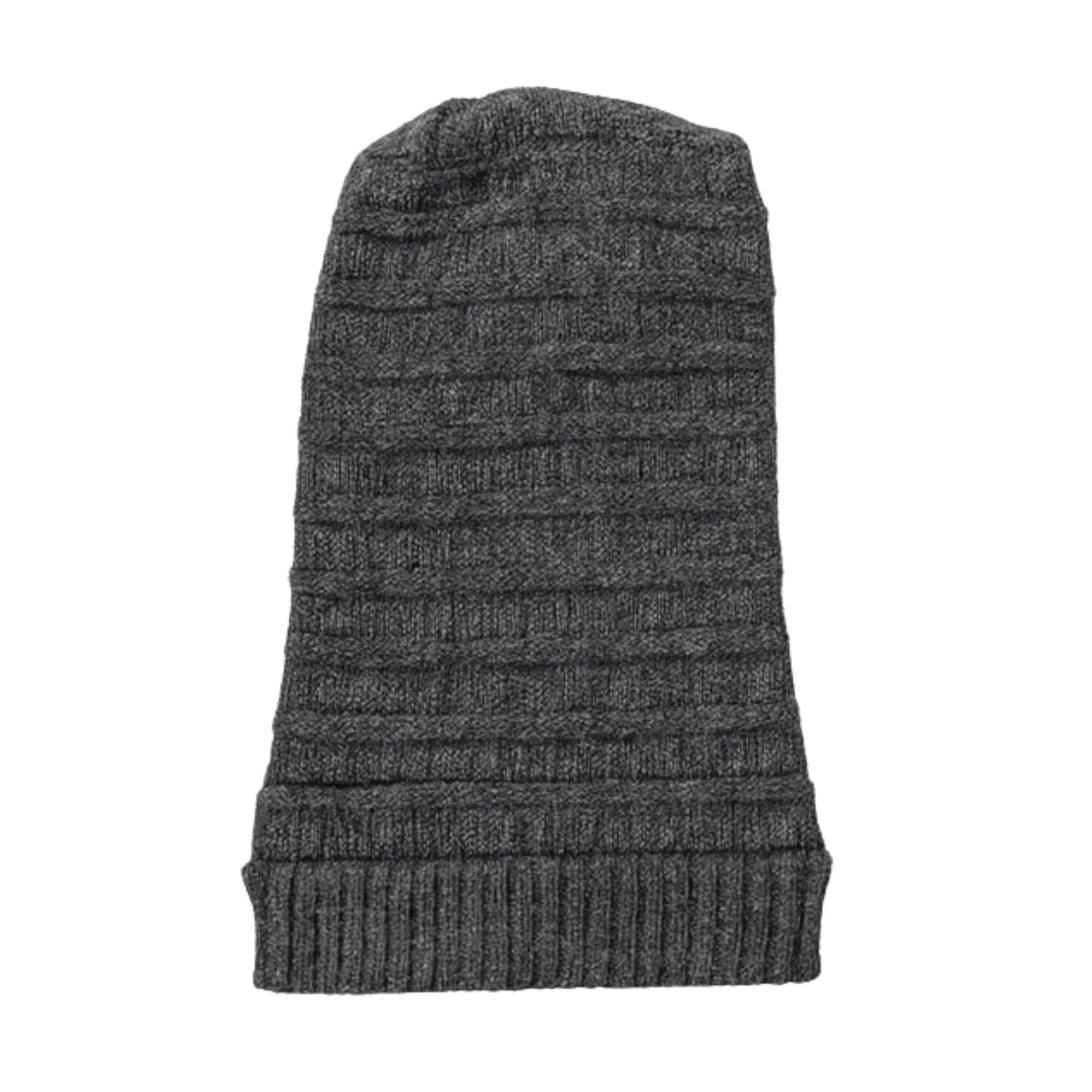 Oversized Charcoal Grey Beanie