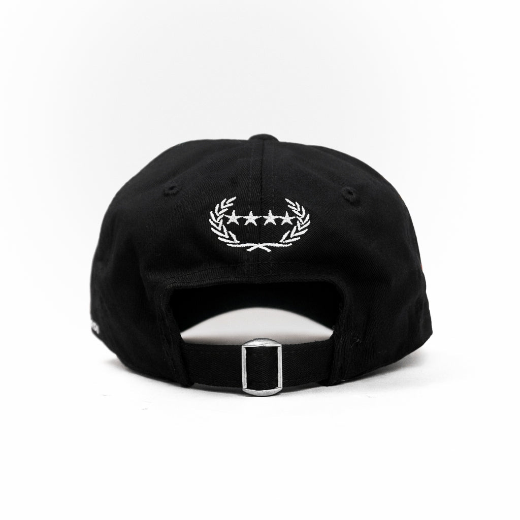 F*CK IT black relaxed fitted cap