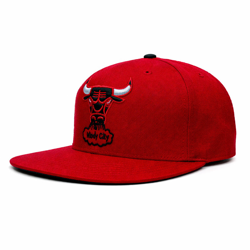 Oversized Chicago Bulls Red Hardwood Classics Limited Edition