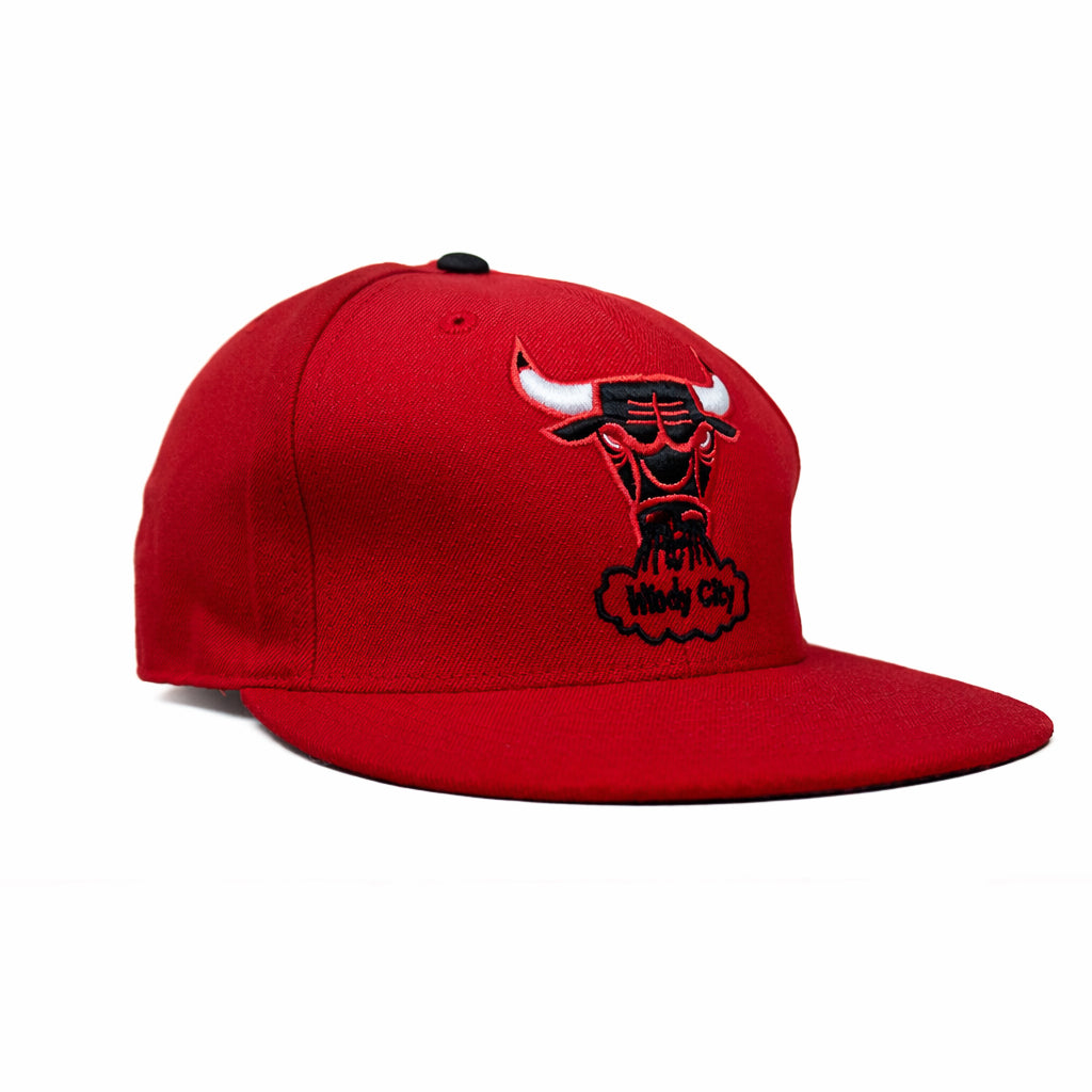 Oversized Chicago Bulls Red Hardwood Classics Limited Edition