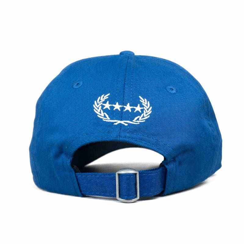 No f**** given blue relaxed fitted cap