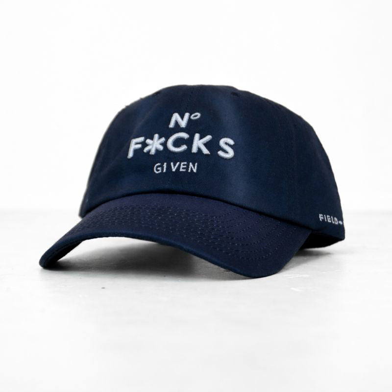 No f**** given Indego relaxed fitted cap