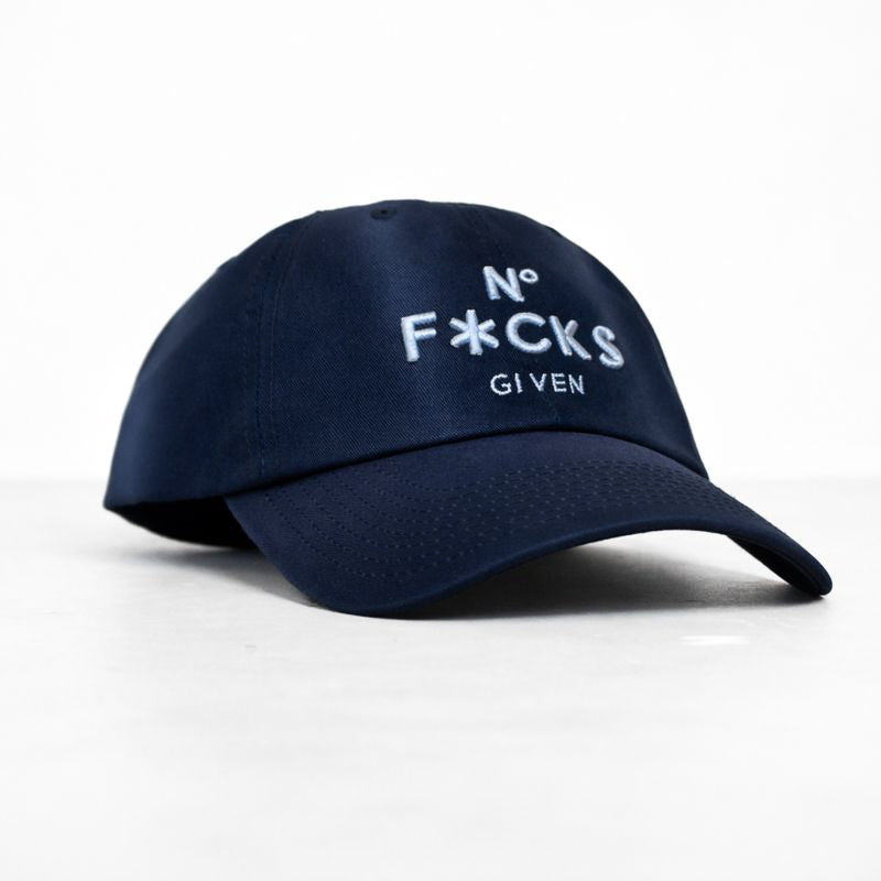 No f**** given Indego relaxed fitted cap
