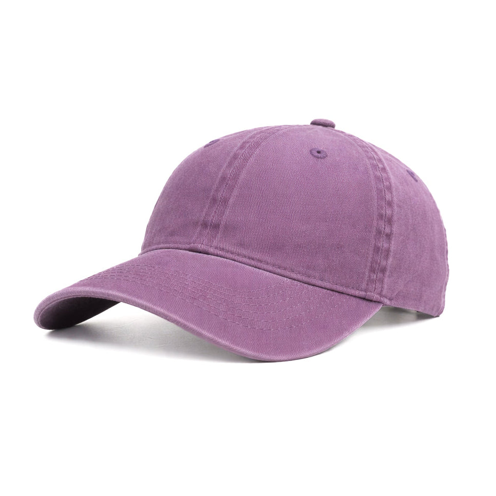 Washed Denim Metal Patched (Lavender)