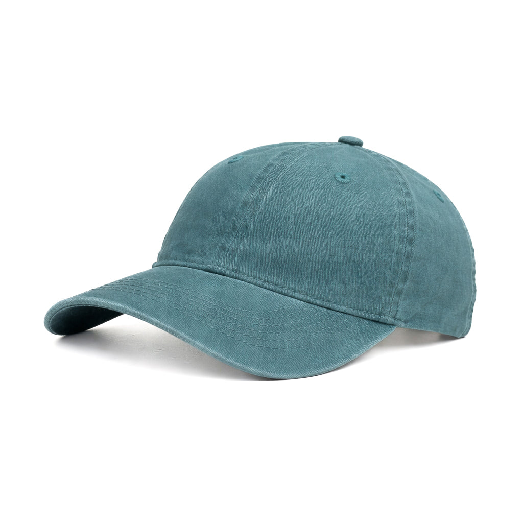 Washed Denim Metal Patched (Teal)