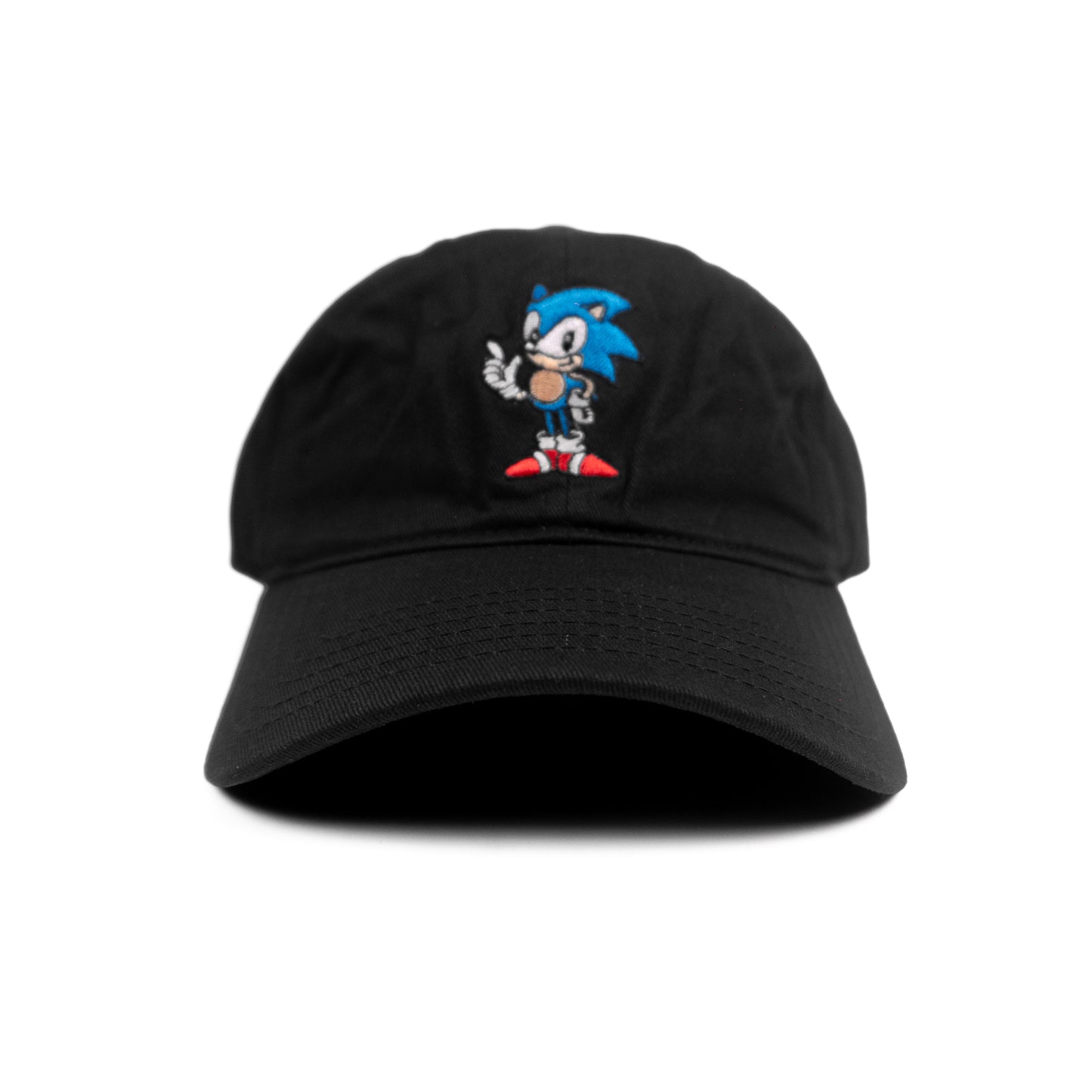 Sonic The Hedgehog Black Bockless Cap