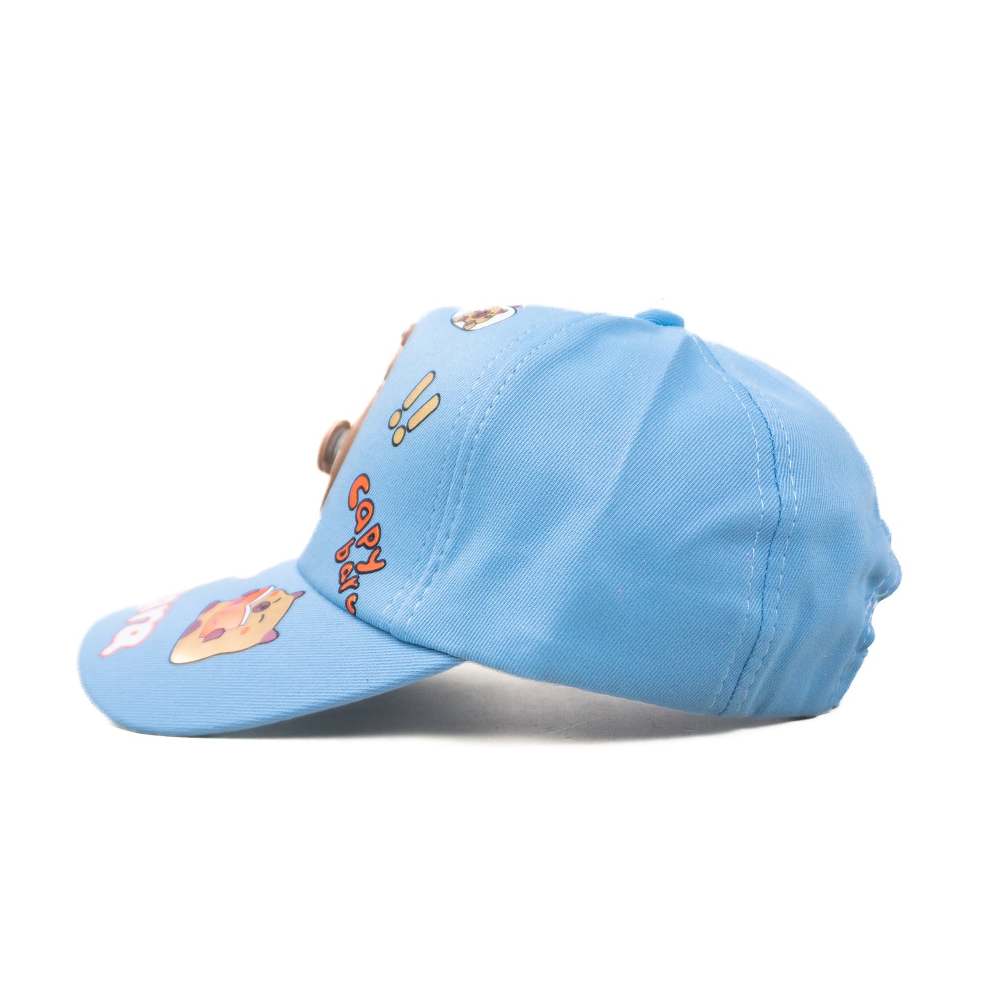 Blue Capybara Kids Funday Cap