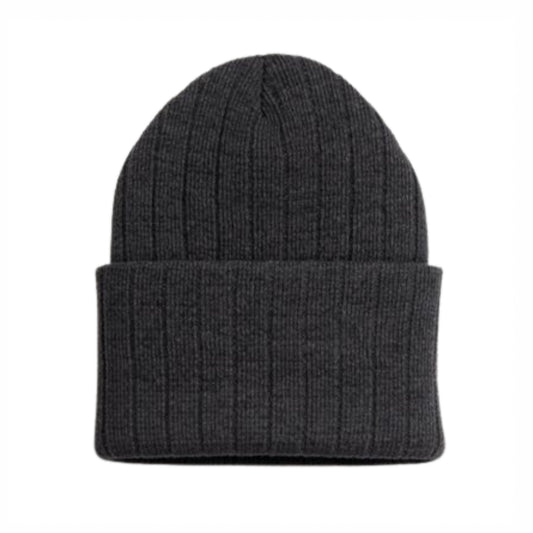 Dark Grey Simple Beanie