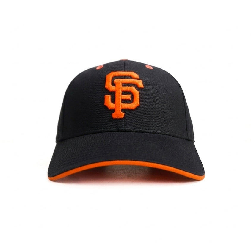 SF Orange Embroided Snapback Cap