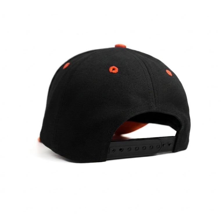 SF Orange Embroided Snapback Cap
